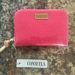 Consuela Neon Pink Zippy Wallet